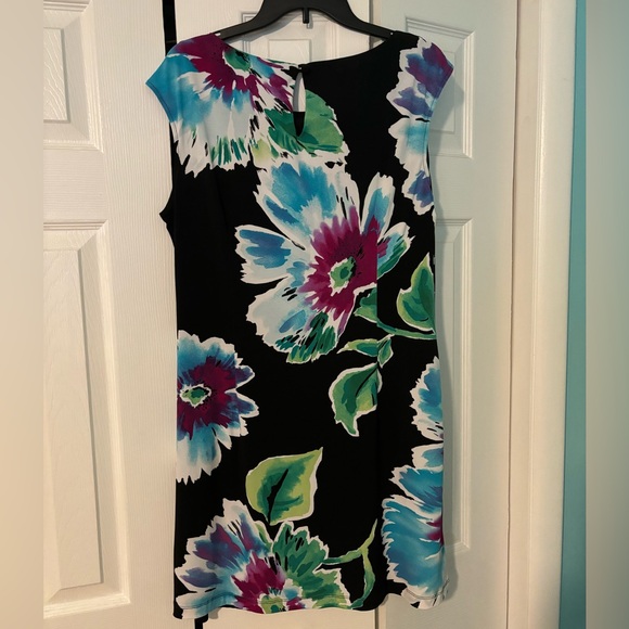 Studio by London Times Floral Dress WITH short black Bolero Jacket - Picture 3 of 9